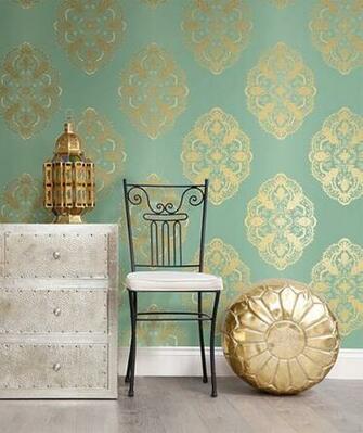 This Breathtaking Of Stylish Bronze Medallions Atop An Aqua