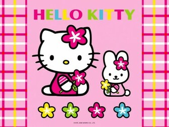 Wallpaper Cartoon Kitty Sanrio Anime Cute