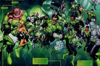 Green Lantern Corps Wallpaper Top