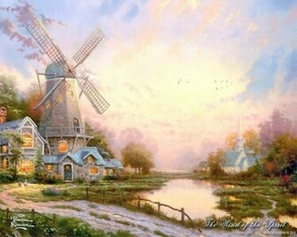 Thomas Kinkade Wallpaper