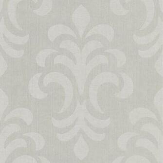 Grey Modern Damask Atlantic Kenneth James Wallpaper