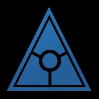 World Photo Grey Ink Illuminati Eye Logo Design Image