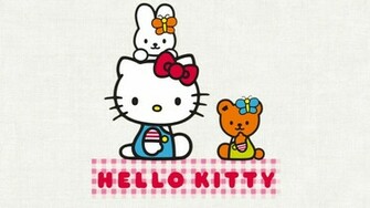 Hello Kitty With Friends Widescreen Wallpaper
