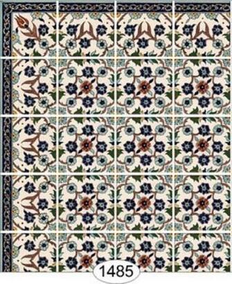 Dollhouse Miniature Wallpaper Decorative Tile