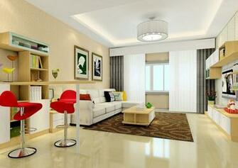 Modern Living Room With Bar Denmark