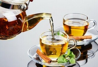 Wallpaper Tea Cup Teapot Cinnamon Mint Desktop Other