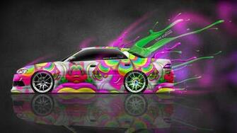 Mark Jzx90 Jdm Side Drift Live Colors Car Art HD Wallpaper