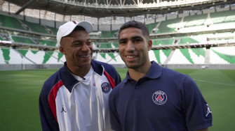 When Mbappe Predicted Meeting Hakimi Vid O Dailymotion