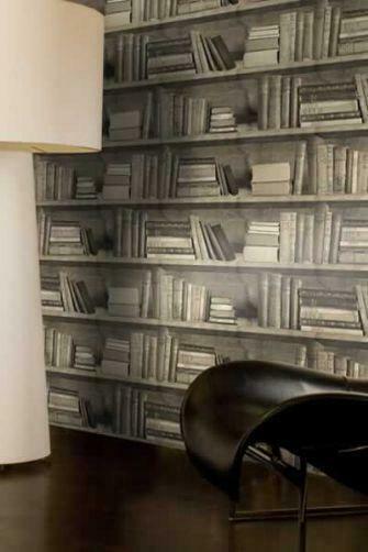 Faux Bookshelves