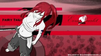 Erza Scarlet Wallpaper By Suzuneah