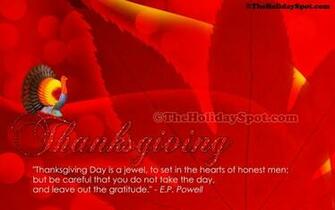 Thanksgiving Quote Wallpaper From Theholidayspot