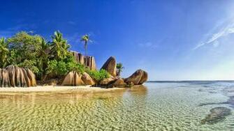La Digue Beach Seychelles East Africa UHD 4k Wallpaper