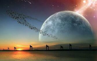 Shooting Stars Wallpaper
