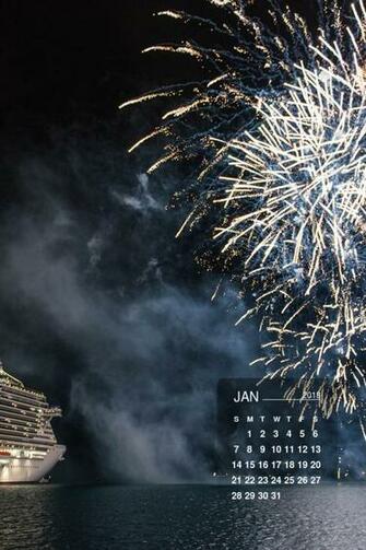 January Calendar Desktop Mobile Wallpaper Cruise Critic