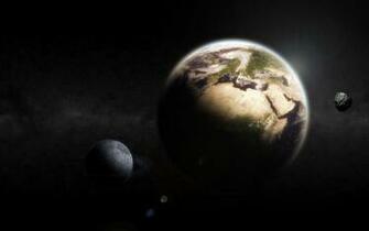 Earth Moon Wallpaper HD
