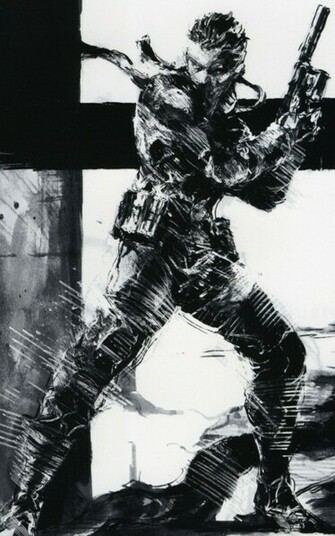Solid Snake Metal Gear Mobile Wallpaper