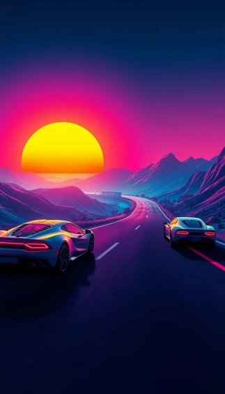 Drive Phone Wallpaper