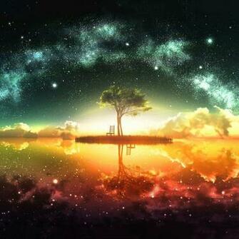 Dreamlike Fairy World iPad Wallpaper iPhone