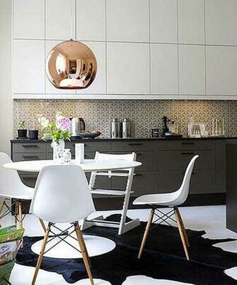 Wallpaper Backsplash Via Apartment Therapy