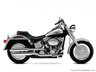 Harley Davidson Wallpaper Flstfi Fat Boy