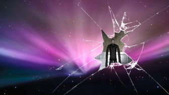 Broken Computer Screen Wallpaper Mac Slender By