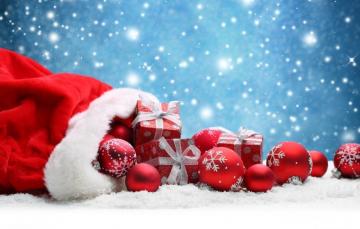 Wallpaper Decoration Christmas Gifts New Year Bag