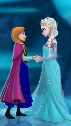 Frozen Wallpaper Anna And Elsa For Android Apk