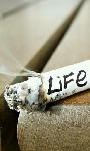 Quit My Life Wallpaper Smoking Live