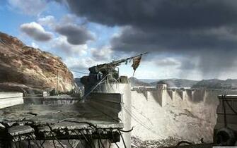 Fallout New Vegas Hoover Dam Concept Art 4k HD Desktop