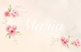 Maria Name Wallpaper