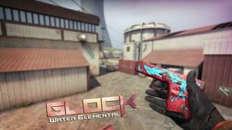 Glock Water Elemental Cs Go Wallpaper Csgo