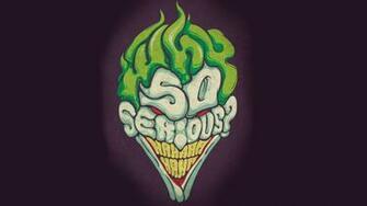 The Joker Artwork Why So Serious Wallpaper