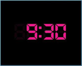 Digital Clock For Windows Xp Informer Desktop