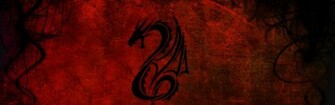 Wallpaper Style Abstract Dragon Dual Wide HD