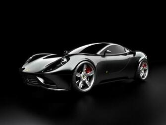 Informative Black Ferrari Wallpaper