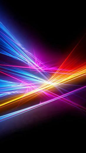 Colorful Light iPhone Wallpaper HD