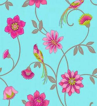 Teal And Pink Wallpaper HD