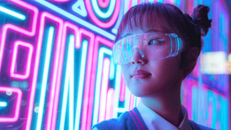 Top Aesthetic Purple Neon Computer Wallpaper Full HD 4k To Use