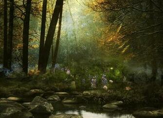 Mystic Forest Wallpaper