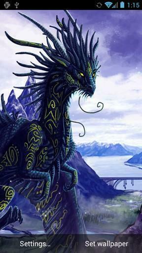 Dragon Live Wallpaper For Android By HD