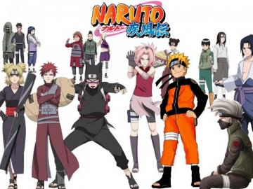 Background Naruto Characters Wallpaper Doraemon