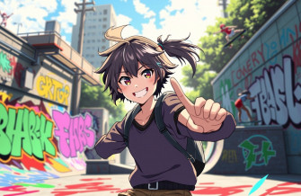Anime Tomboy Wallpaper