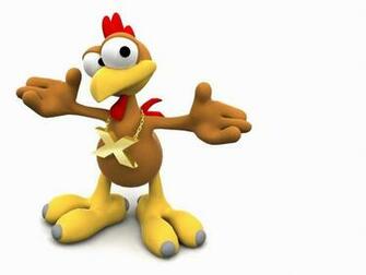 Cartoon Chicken Wallpaper