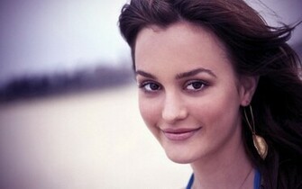 Leighton Meester Wallpaper Stock Photos
