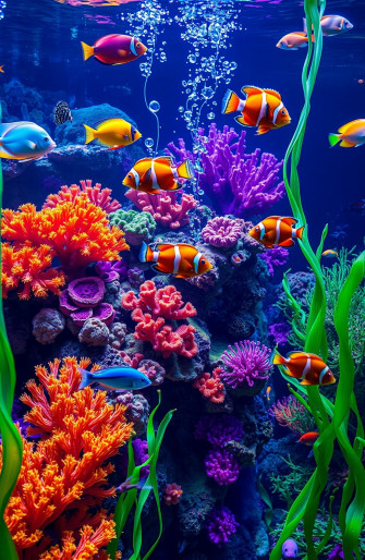 Aquarium HD 1080p Wallpaper
