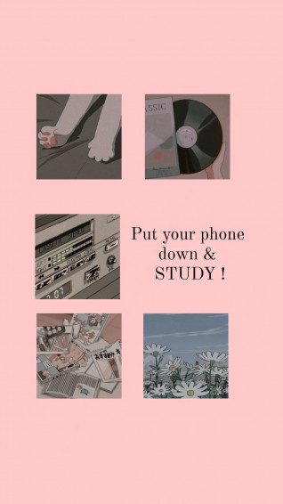 Study Motivation Anime Aesthetic Reminder Wallpaper