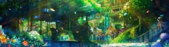 X Anime Nature Home HD Wallpaper