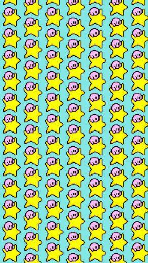Made A Kirby Background For My Phone And Wanted To Share