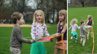 Wallpaper Kids Joy Spring Break Resolution Widescreen Res