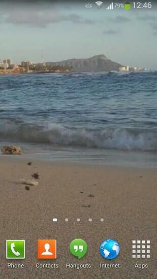 Beach Waves Live Wallpaper HD Applications Android Et Tests